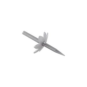 Kubb K069 20 Piques Cocktail pour Tomates Cerises/Fraises/Radis/Amuse-Bouche Plastique Gris/Argent