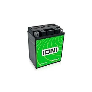 IONI IB14L-A2 12V 14Ah AGM Compatible avec la Batterie scell&eacute;e YB14L-A2 pour motocyclettes, sans Entretien