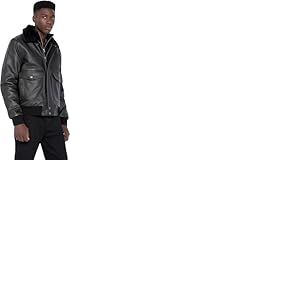 Schott NYC LC5331X Blouson, Noir (Ant.Black), XXX-Large (Taille fabricant: XXXL) Homme