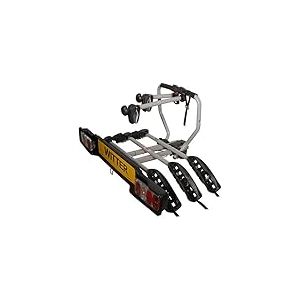 Witter ZX203 Porte-v&eacute;lo pour 3 v&eacute;los mont&eacute; sur Barre d'attelage | Charge maximale 51 kg | Plaque Lumineuse pour Prise 13 Broches