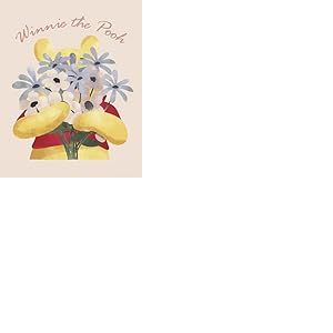 Komar Disney Winnie l'ourson Into The Blooms Tableau mural décoratif pour chambre d'enfant 40 x 50 cm