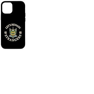 Restons des étrangers (déclaration Amusante et graphisme en Forme de Dragon) Coque pour iPhone 12/12 Pro