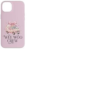 Wee Woo Crew Ambulance Coquette Noeud Mignon Ambulance ambulancier ambulancier ambulancier Coque pour iPhone 14 Plus