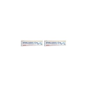 HYALUGEL - Dentifrice &agrave; l'acide hyaluronique - Inflammation des gencives, aphtes, irritations buccales, maladies parodontales - Go&ucirc;t menthe-citron - Tube 75 mL (Lot de 2)