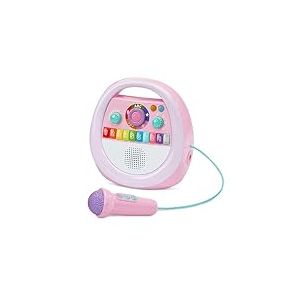 Leapfrog VTech Music Kids Karaok&eacute; pour Enfants &agrave; partir de 2 Ans, Bluetooth, Haut-Parleur interactif, poign&eacute;e Portable, + 40 chansons et m&eacute;lodies, enregistreur et Effets vocaux, Version ESP