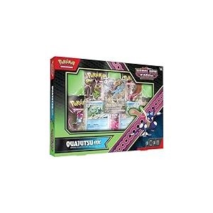 Pokémon - Jeu DE Cartes A Collectionner : Collection Spéciale Illustration Karmesin & Pourpre - Nébuleuse des Saintes Quajutsu-ex (1 Carte Promo holographique Plein écran, 2 Cartes holographiques & 5