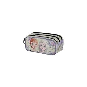 La Reine des Neiges 2 (Frozen 2) Emotion-Trousse Trick Fan 2.2, Beige, 23 x 11 cm