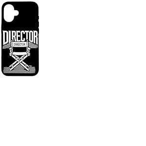 Chaise de réalisateur de cinéaste, Directeur, Design Regisseur Coque pour iPhone 16