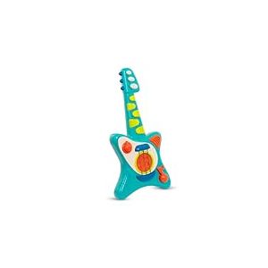Battat - Guitare Lil' Rocker - Guitare Bleue avec livret de chansons - Modes Acoustique, électrique et chansons, Tout-Petits, Enfants, 2 Ans Plus