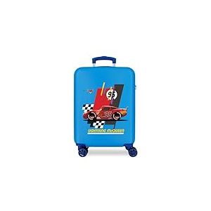Disney Cars Flash Mcqueen Valise Trolley Cabine Bleu 37x55x20 cms Rigide ABS Serrure &agrave; combinaison 34L 2,6Kgs 4 roues doubles Bagage &agrave; main