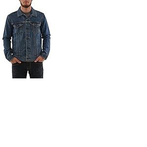 The Trucker Jacket Homme Medium Stonewash (Bleu) Small