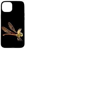 Libellule Dragonfly Insectes Volants Ailes Color&eacute;es Douces Coque pour iPhone 15 Plus