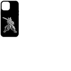 Position de combat Katana de Samurai Fighter Coque pour iPhone 12 Pro Max