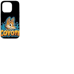 Incroyable Logo Coyote pour Les Amateurs de Dessins anim&eacute;s Coque pour iPhone 15 Pro