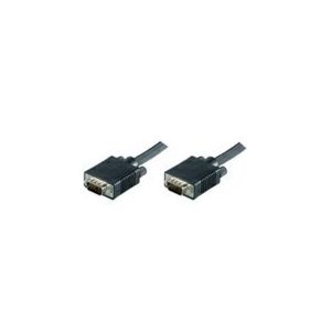Microconnect SVGA HD15 &ndash; Adaptateur pour c&acirc;ble (VGA (D-Sub), VGA (D-Sub), m&acirc;le/m&acirc;le), Couleur Noir