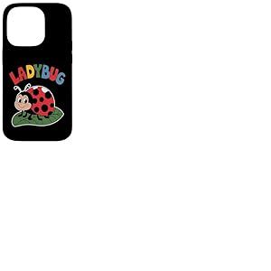 Adorable Coccinelle pour Hommes, Femmes, Enfants, Insectes, Amateurs de coccinelles Coque pour iPhone 14 Pro
