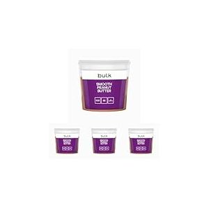 Bulk Beurre de Cacahu&egrave;te, Doux, 1 kg (Lot de 4)