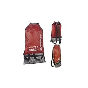 SAFE4SPORT Sac à Dos étanche 20 L - Sac en Filet à séchage Rapide pour Les Choses humides - Sac à Dos étanche pour la Plage, pour Kayak, Sup