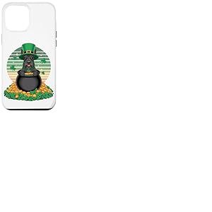 Scottish Terrier St Patricks Day Leprechaun Shamrock Coque pour iPhone 12 Pro Max