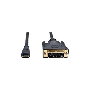 Tripp Lite P566-006-Mini Câble Adaptateur de Moniteur numérique Mini HDMI vers DVI-D M/M Noir 1,8 m