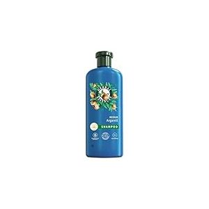 Herbal Essences Shampooing réparateur à l'huile d'argan 350 ml Des cheveux abîmés aux cheveux plus souples et brillants, soin intensif, avec ingrédients d'origine naturelle, végétalien, sans silicone