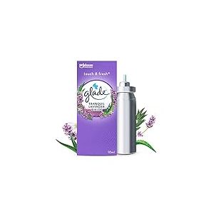 Glade Touch & Fresh Recharge - Fraicheur Instantanée - Elimine Les Odeurs - Infusé Aux Huiles Essentielles - Tranquil Lavender & Aloe - 1 Recharge