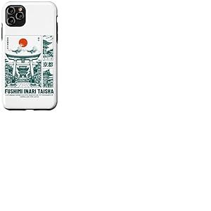 Design Japonais Fushimi inari Taisha Kyoto Japon Torii Gates Coque pour iPhone 11 Pro Max