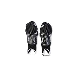 Mitre Aircell Football Ankle Protection Shin Pads | Extremely Breathable | Lightweight Shin Guard, Black/White, XS