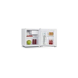 Severin Mini Réfrigérateur Mini Bar, Pose Libre, Largeur 44,5 cm, 45 Litres, Compartiment froid 5 Litres, Classe énergétique E, Porte réversible, 80 kWh/an, 40 dB, Blanc, KB 8884