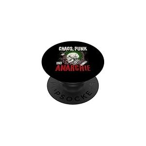 Tenue D'anarchie Punk Rock Pogo pour Les Punks Punk Rockers PopSockets PopGrip Adh&eacute;sif
