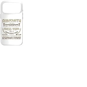 T-Shirt Gunsmithing We Do Precision Guess Work Cool Gunsmith Coque pour iPhone 17 Pro Max