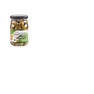 Olives vertes d&eacute;noyaut&eacute;es 90 g bocal 21cl