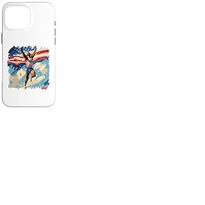 Équipe américaine Olympics d'athlétisme Coque pour iPhone 16 Pro Max