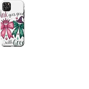 Pink Goes Good With Green Princesse Sorcière Magie Fantasy Coque pour iPhone 11 Pro Max