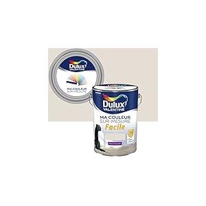 Ma Couleur Sur-mesure par Dulux Valentine – Peinture Intérieure Murs, Plafonds, Boiseries - Facile à appliquer - Velours Lin Clair 5 L