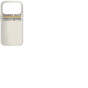 Chubby Guys Cuddle Better Drapeau Gay Bear Pride Coque pour iPhone 17 Pro