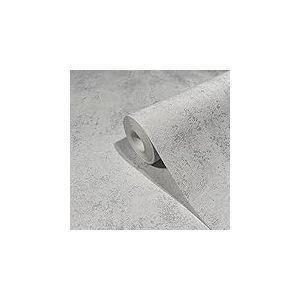 marburg Papier peint isolant aspect béton blanc gris effet isolant réfléchissant la chaleur papier peint intissé économisant l'énergie 10,05 x 0,53 m Made in Germany
