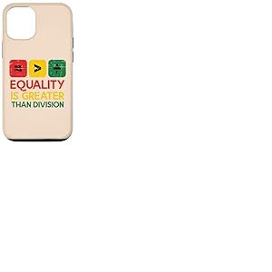 L'histoire des Noirs, l'&eacute;galit&eacute; est sup&eacute;rieure &agrave; la Division : Femmes, Hommes, Enfants Coque pour iPhone 12/12 Pro