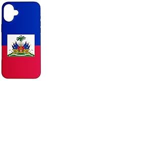 Drapeau haïtien d'Haïti Coque pour iPhone 16 Plus