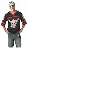 Rubie's Déguisement Jason en jersey de hockey et masque en EVA pour adulte (standard)