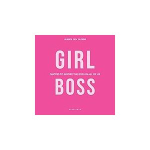 Graphique Mini calendrier mural 2024 Girl Boss | 17,8 x 17,8 cm | Papier épais | Organiseur de maison et de bureau | Grande grille mensuelle | 3 langues et jours fériés marqués | Page d'aperçu de 4