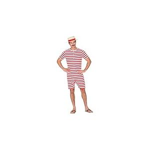 W WIDMANN MILANO Party Fashion - Costume de maillot de bain rétro, années 20 et 30, déguisement pour carnaval