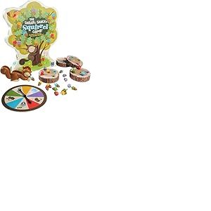 Learning Resources The Sneaky, Snacky Squirrel Game, 4 joueurs, pour les enfants d'âge préscolaire et les tout-petits, jeu de stratégie et d'association pour la petite enfance, cadeau pour âgés de 3+