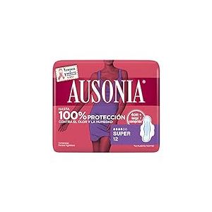 Ausonia - Compresses super avec ailettes 12 unidades