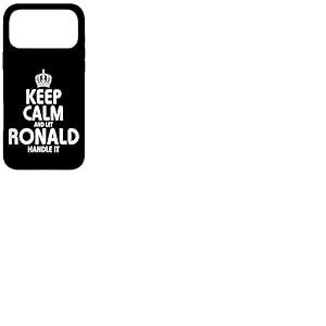 T-Shirt &agrave; Capuche Keep Calm Ronald Coque pour iPhone 17 Pro Max