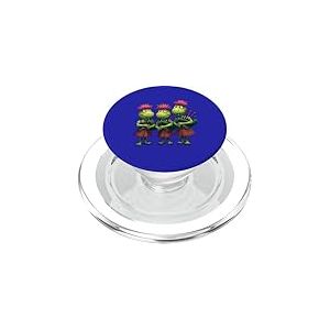 Cornemuse pour brûlures et chardons écossais portant un plaid PopSockets PopGrip pour MagSafe