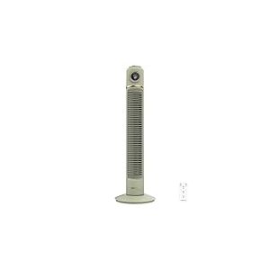 Cecotec - Ventilateur de Colonne EnergySilence 1090 Skyline Retro Smart Green - 40 W, Diam&egrave;tre 81 cm, LED et T&eacute;l&eacute;commande, 3 Vitesses, 3 Modes, Minuterie 12 Heures, Oscillation &aacute; 72&ordm;