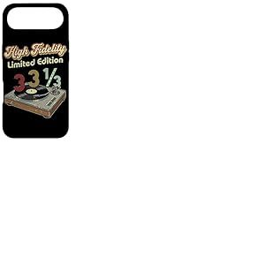 Tourne-Disque Haute fid&eacute;lit&eacute; 33 1/3 Amateur de disques vinyles Coque pour iPhone Air