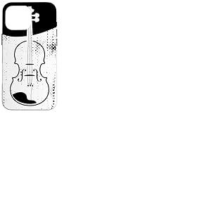 Violon Dessin Violoncelle Instrument de musique Coque pour iPhone 16 Pro Max