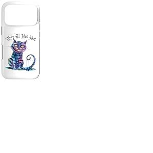 We're All Mad Here Cheshire Cat Alice Wonderland Book Boys Coque pour iPhone 17 Pro